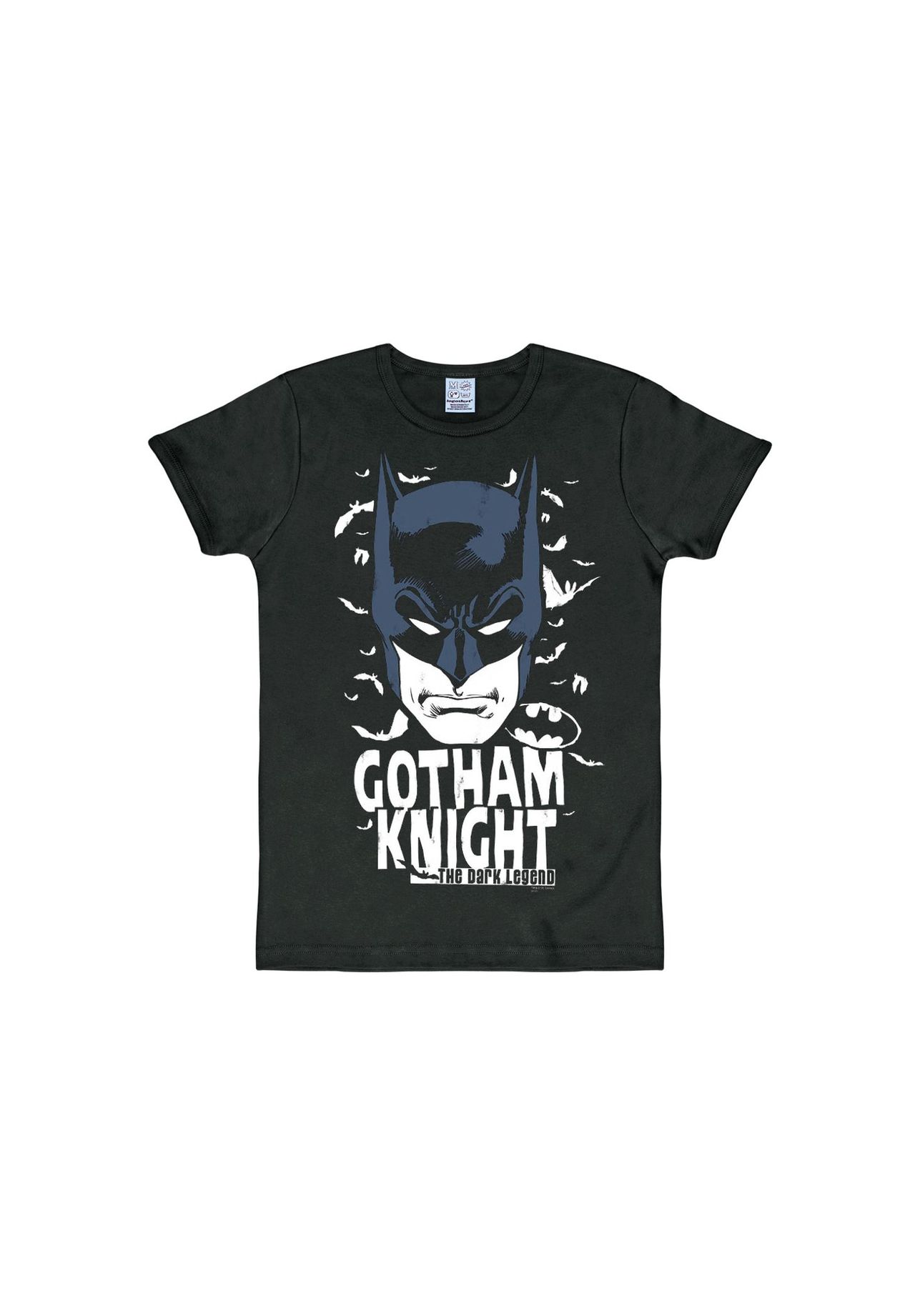 Футболка приталенного кроя Batman - Gotham Knight LOGOSHIRT, черный 
Футболка приталенного кроя Batman - Gotham Knight LOGOSHIRT, черный