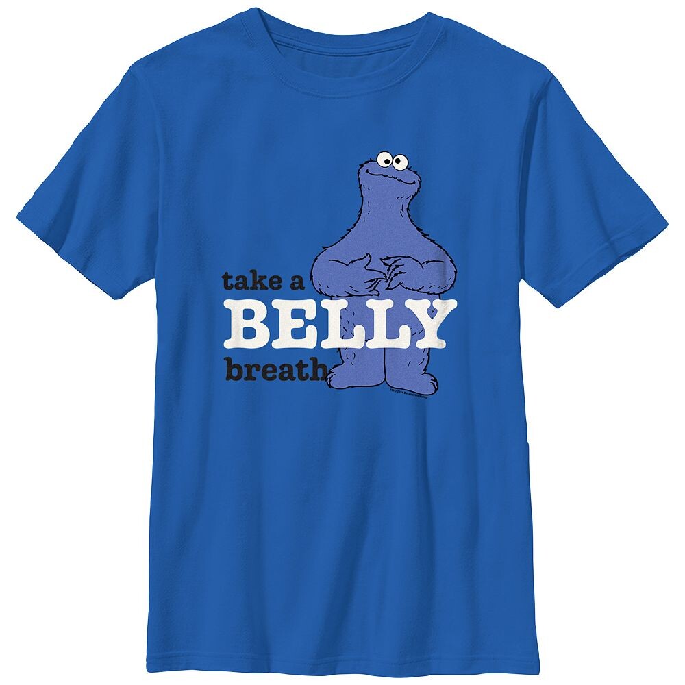 Футболка с рисунком «Улица Сезам» для мальчиков «Печенье-монстр» Licensed Character, цвет Royal
Футболка с рисунком «Улица Сезам» для мальчиков «Печенье-монстр» Licensed Character, цвет Royal