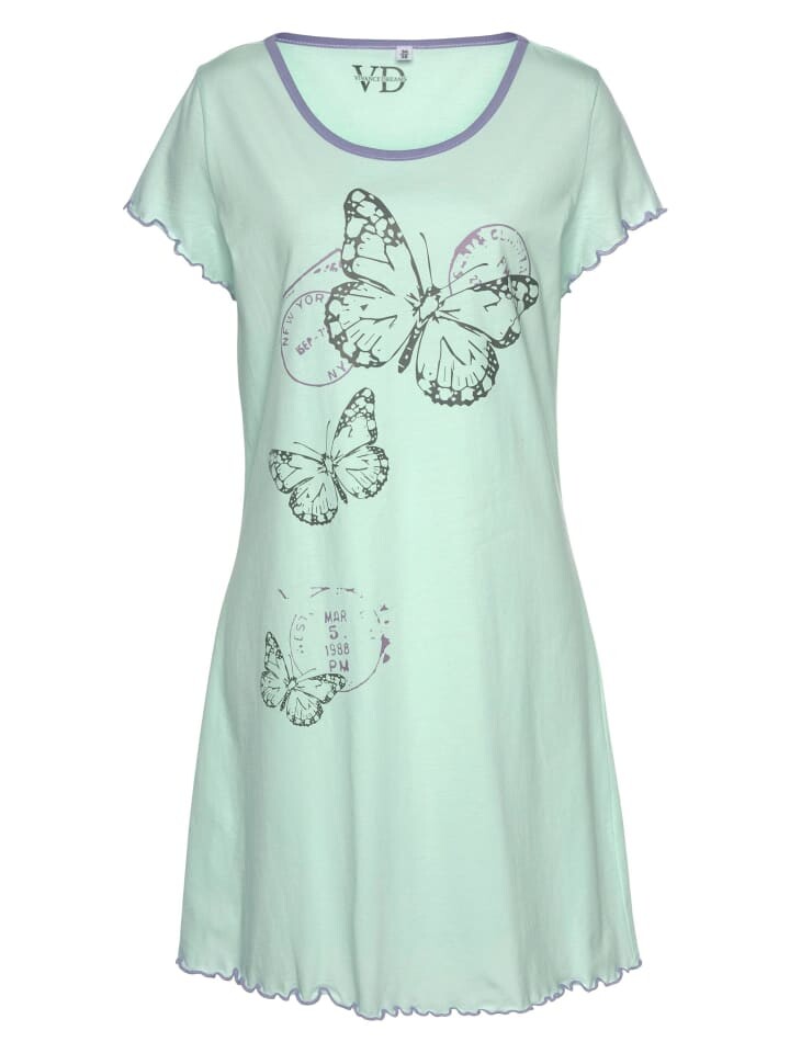 Ночная рубашка VIVANCE DREAMS, мятный
Ночная рубашка VIVANCE DREAMS, мятный