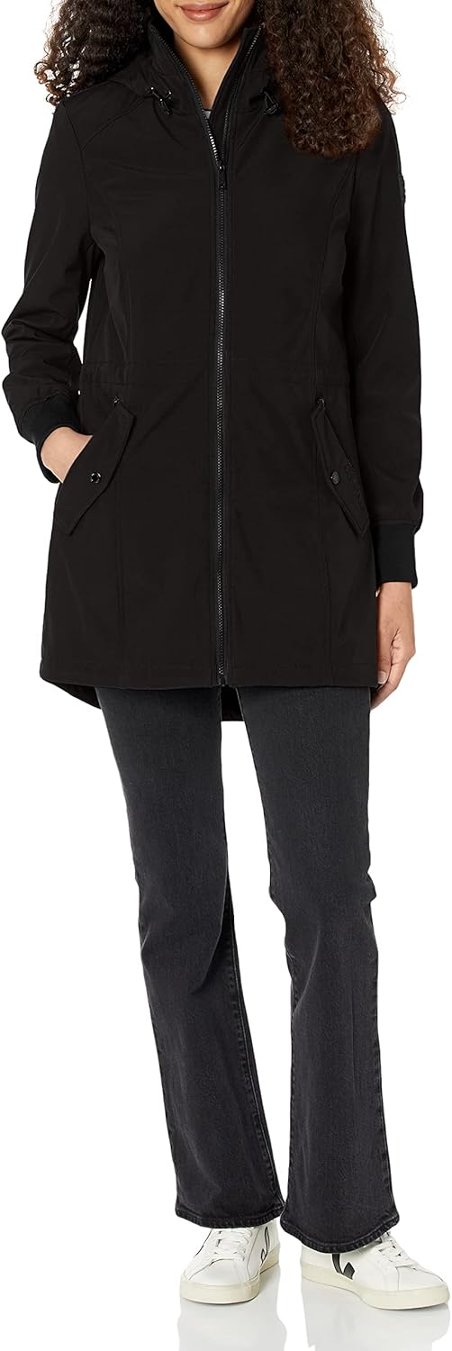 Женская софтшелловая анорак Calvin Klein, Anorak Black
Женская софтшелловая анорак Calvin Klein, Anorak Black