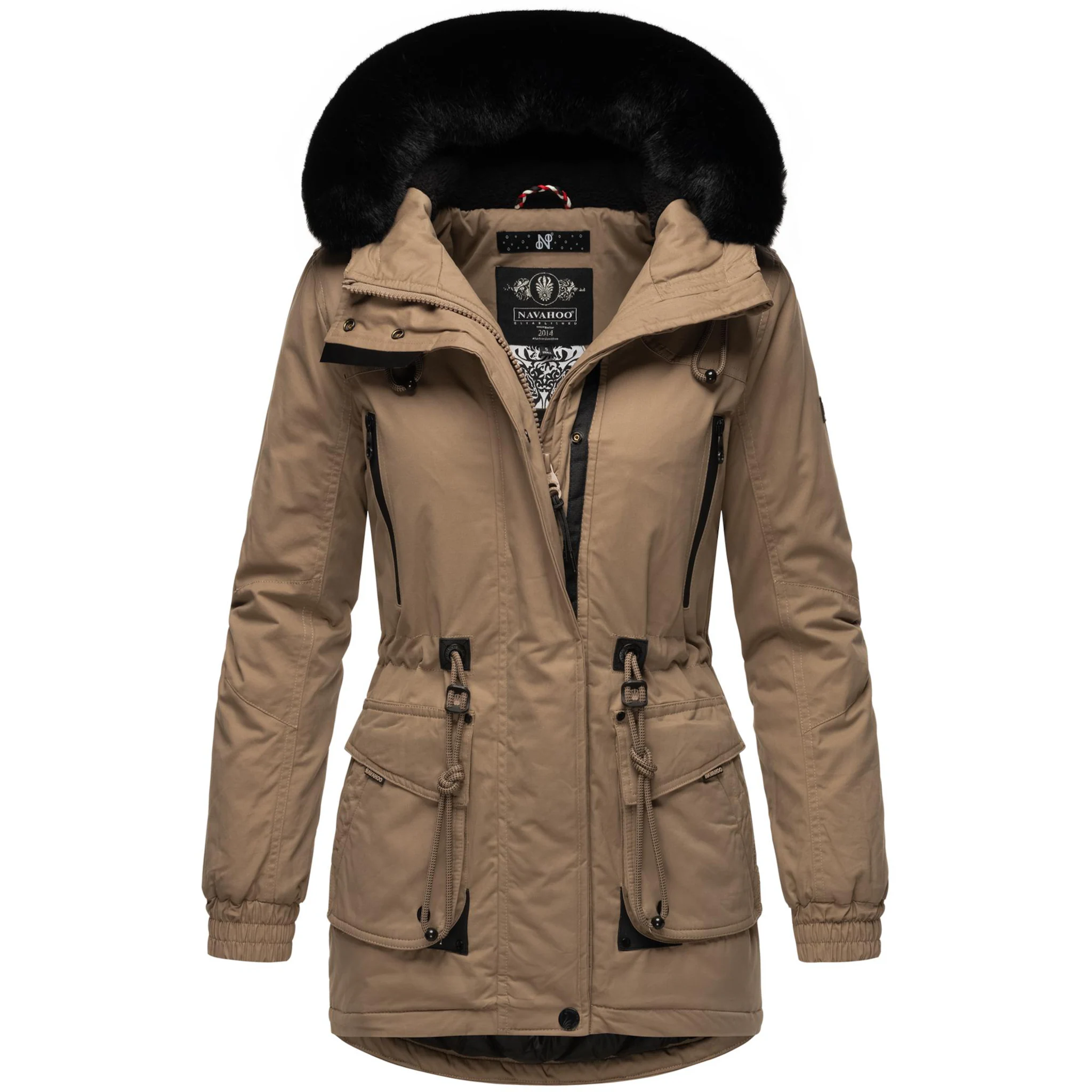 Зимнее пальто Marikoo "Olessaa", спортивная хлопковая парка на зиму, коричневый
Зимнее пальто Marikoo "Olessaa", спортивная хлопковая парка на зиму, коричневый