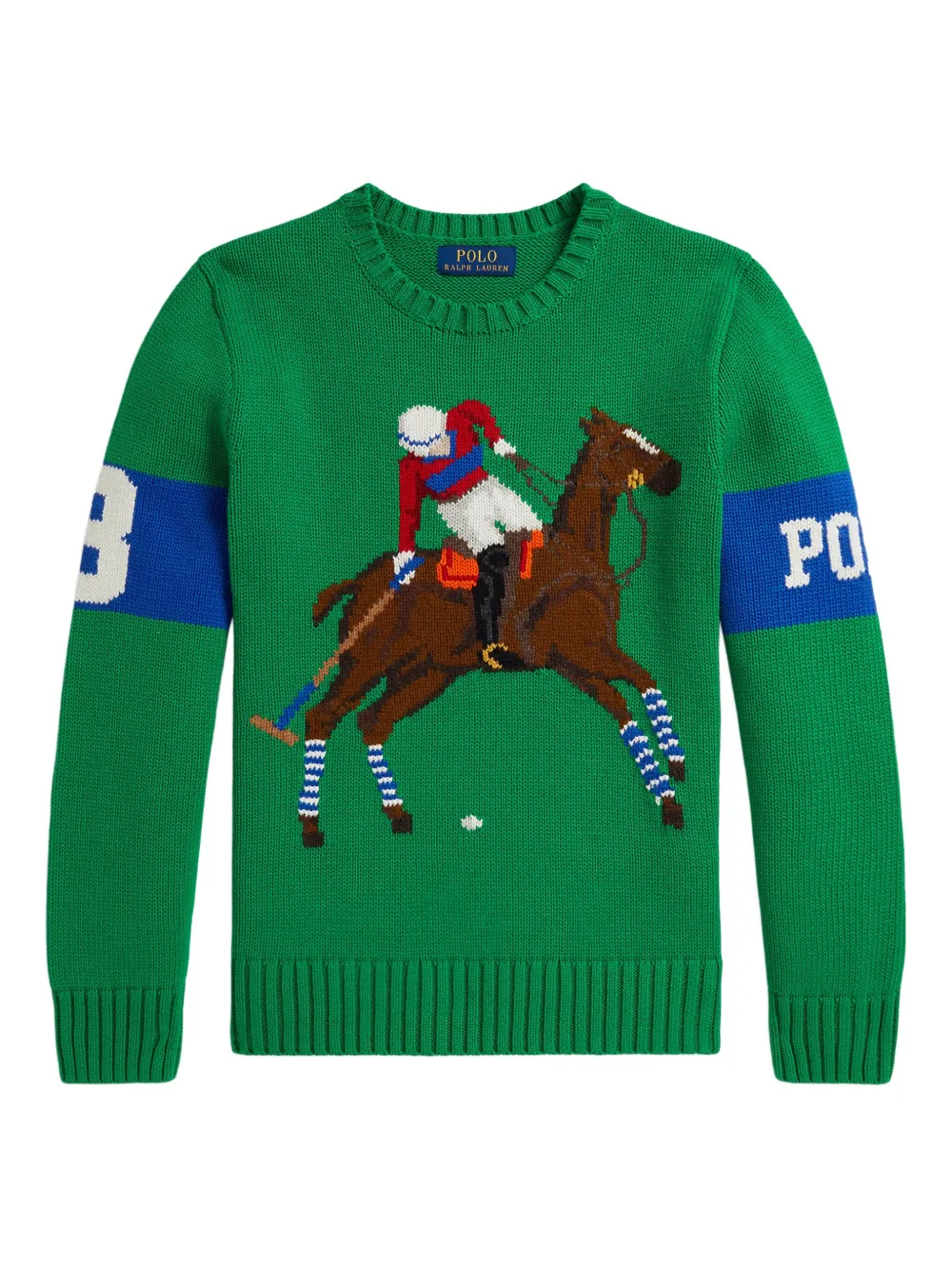 Свитер вязки интарсия Polo Ralph Lauren Kids, зеленый
Свитер вязки интарсия Polo Ralph Lauren Kids, зеленый