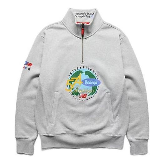 Спортивная толстовка New Balance x Bodega Quarter Zip Sweatshirt Asia Sizing 'Athletic Grey' MT13540AG, серый
Спортивная толстовка New Balance x Bodega Quarter Zip Sweatshirt Asia Sizing 'Athletic Grey' MT13540AG, серый