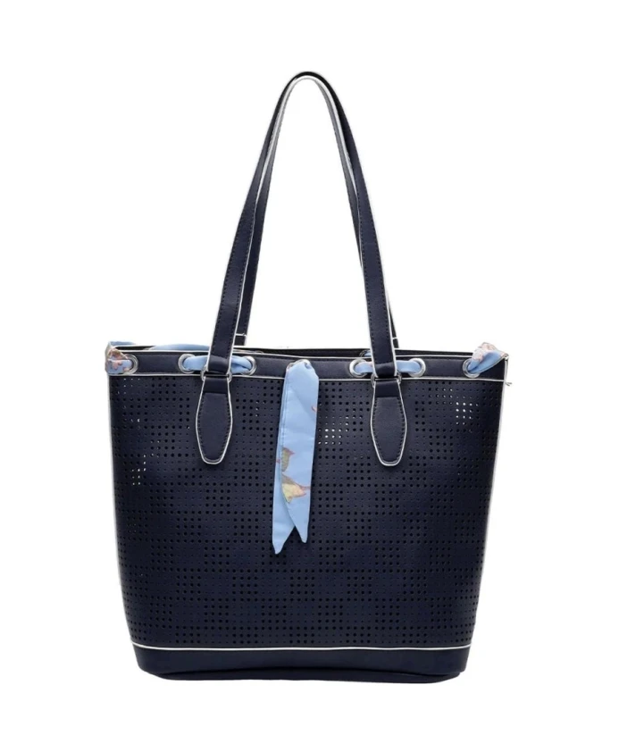 Сумка Тоут синего цвета с жасмином Ara, синий
Сумка Тоут синего цвета с жасмином Ara, синий