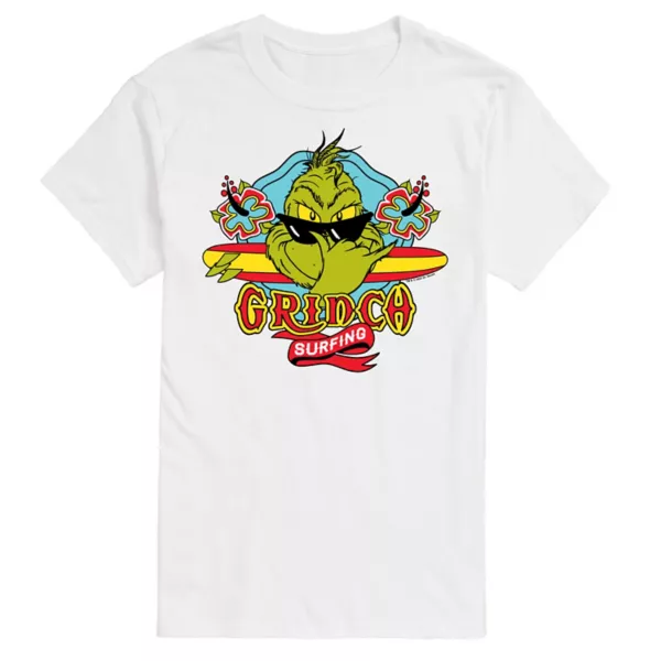 Футболка с принтом «Большой и высокий доктор Сьюз и Гринч» для серфинга Licensed Character, белый
Футболка с принтом «Большой и высокий доктор Сьюз и Гринч» для серфинга Licensed Character, белый