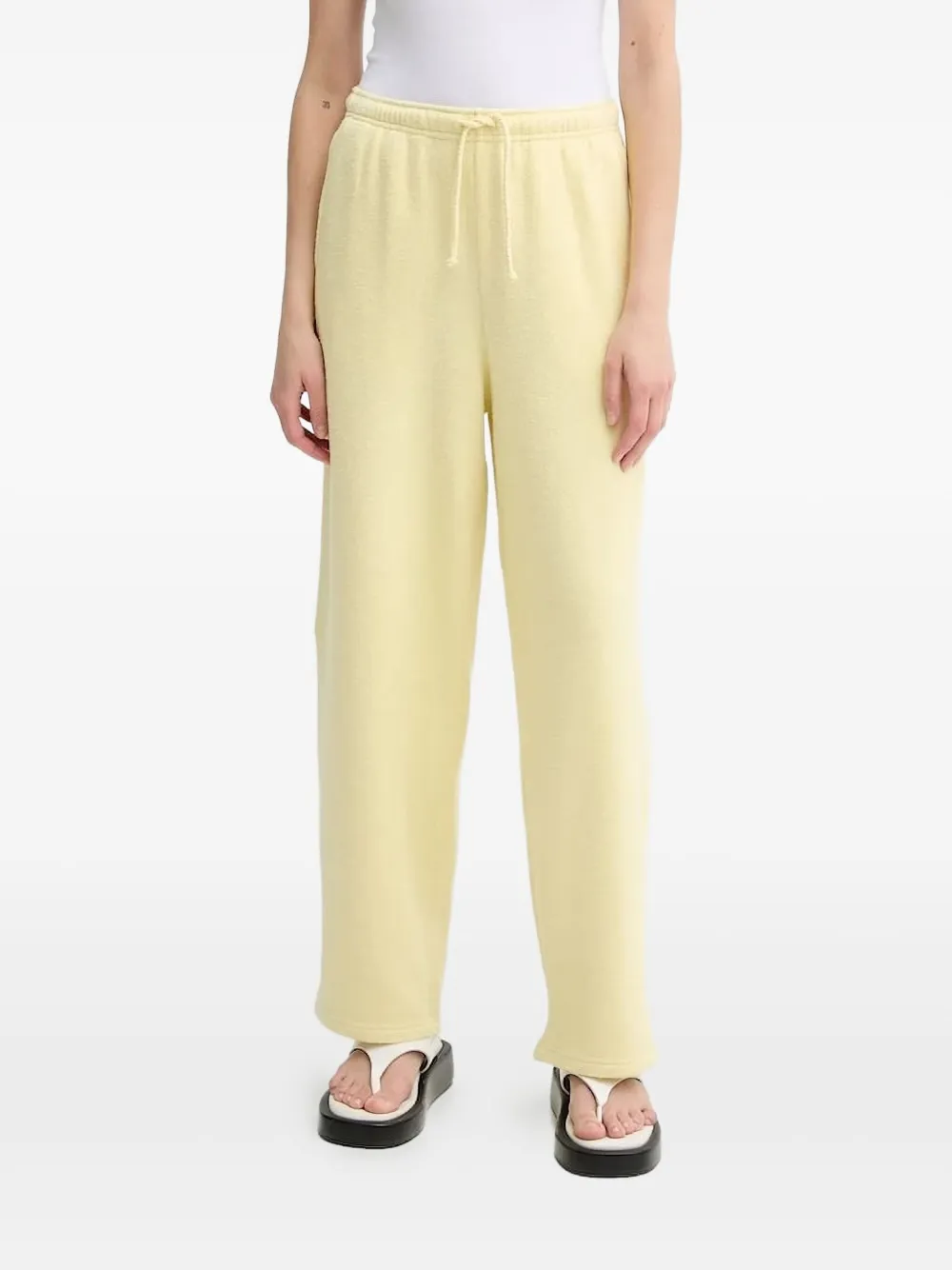 Флисовые спортивные брюки с кулиской American Vintage, желтый
Флисовые спортивные брюки с кулиской American Vintage, желтый