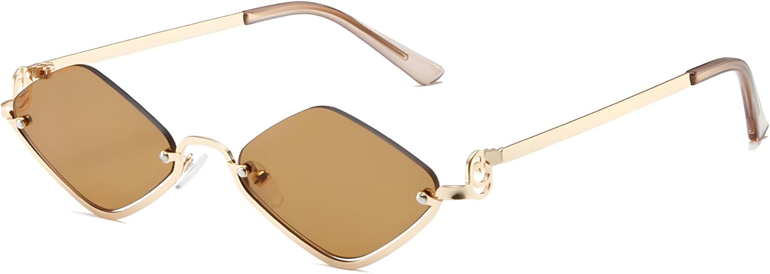 Женские солнцезащитные очки Heptagram Retro Small Metal Sunglasses, асимметричная полуободковая оправа, модные, легкие, узкие, золотистого цвета, защита от ультрафиолета UV400 HEPTAGRAM 7, Gold Frame Champagne Lens
Женские солнцезащитные очки Heptagram Retro Small Metal Sunglasses, асимметричная полуободковая оправа, модные, легкие, узкие, золотистого цвета, защита от ультрафиолета UV400 HEPTAGRAM 7, Gold Frame Champagne Lens