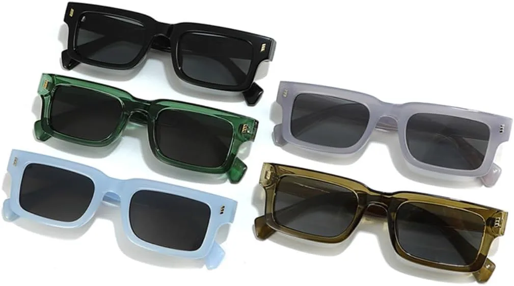 Маленькие солнцезащитные очки для женщин, модные, желейные, цветные, UV400, для мужчин, ретро, с заклепками, декор в стиле панк UUPTTPL, Olive Green Gray
Маленькие солнцезащитные очки для женщин, модные, желейные, цветные, UV400, для мужчин, ретро, с заклепками, декор в стиле панк UUPTTPL, Olive Green Gray