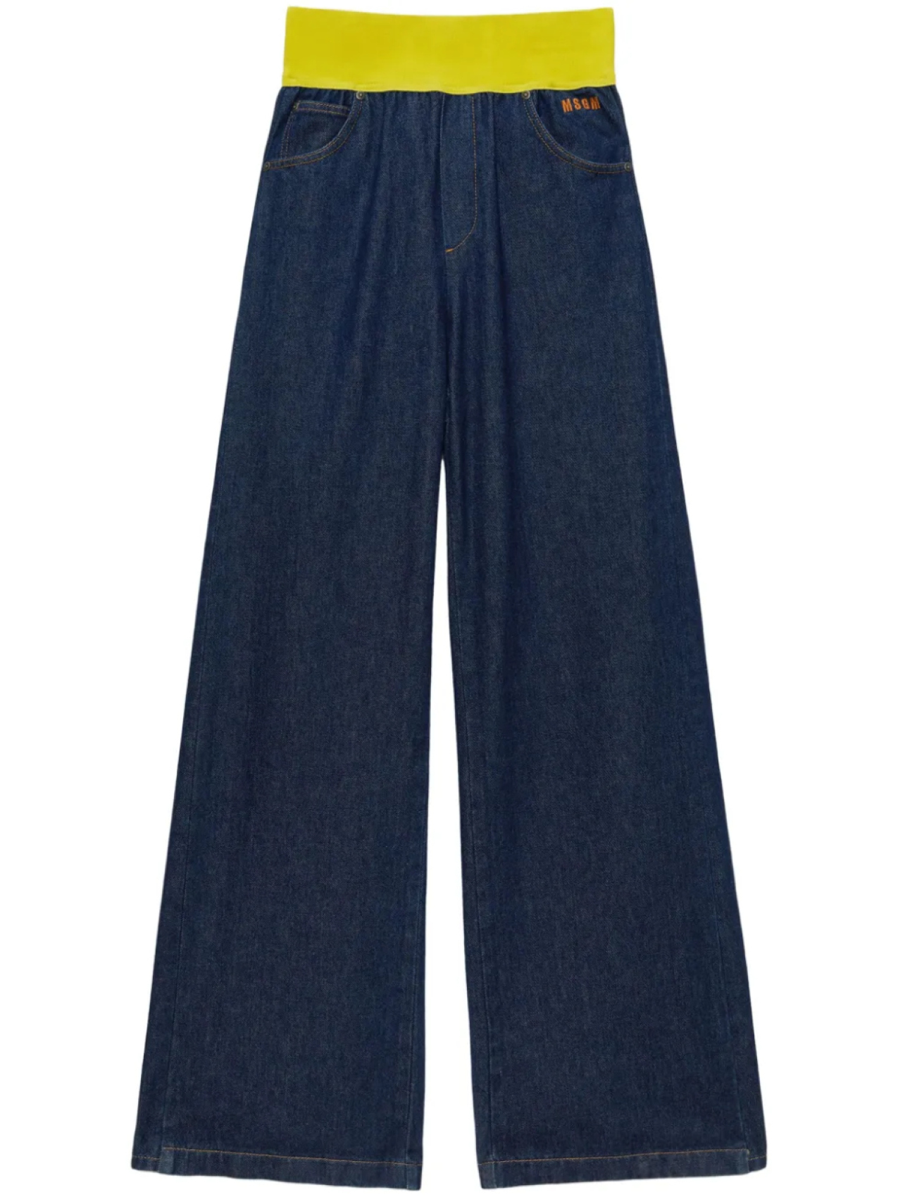 Широкие джинсы MSGM, синий
Широкие джинсы MSGM, синий