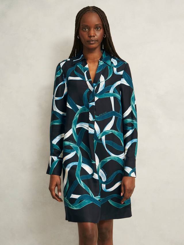 Платье-туника Marianna с лентой Hobbs, Navy/Multi
Платье-туника Marianna с лентой Hobbs, Navy/Multi