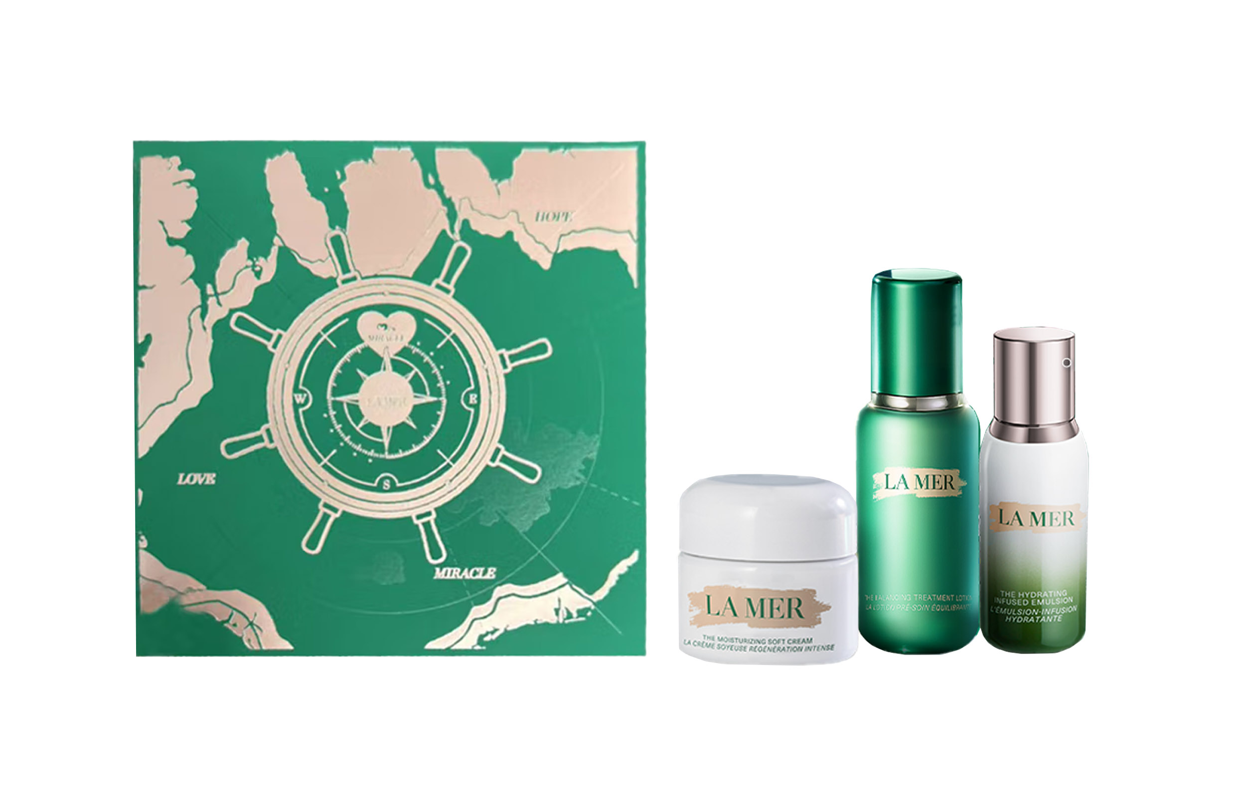 HAILANZHIMI эмульсия безупречная in time share набор для ухода за кожей увлажняющий успокаивающий 30мл+150мл+50мл LA MER
HAILANZHIMI эмульсия безупречная in time share набор для ухода за кожей увлажняющий успокаивающий 30мл+150мл+50мл LA MER