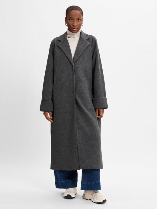 Шерстяное пальто nmcaddy Noisy May, серый
Шерстяное пальто nmcaddy Noisy May, серый