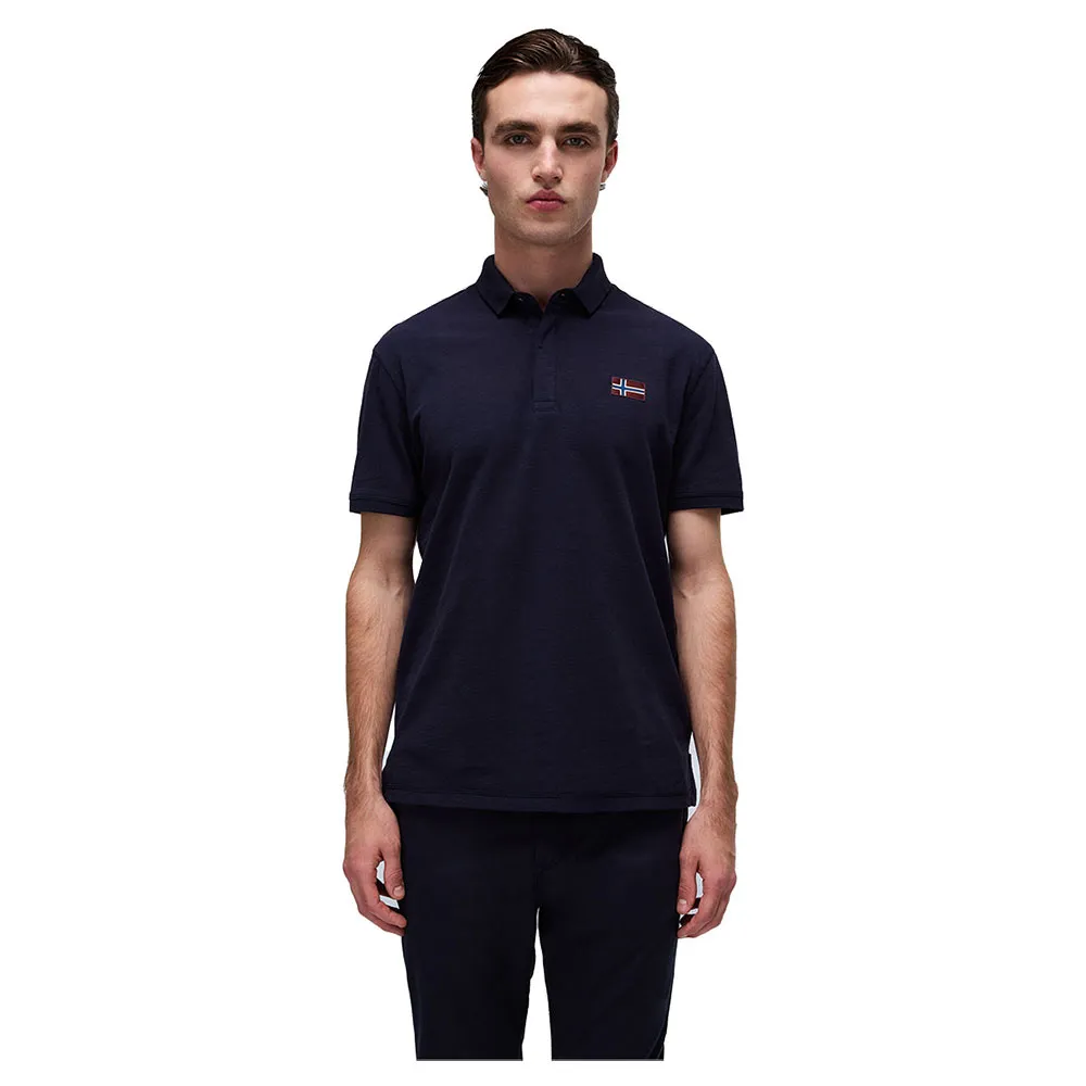 Поло с коротким рукавом Napapijri Ebea, синий 
Поло с коротким рукавом Napapijri Ebea, синий