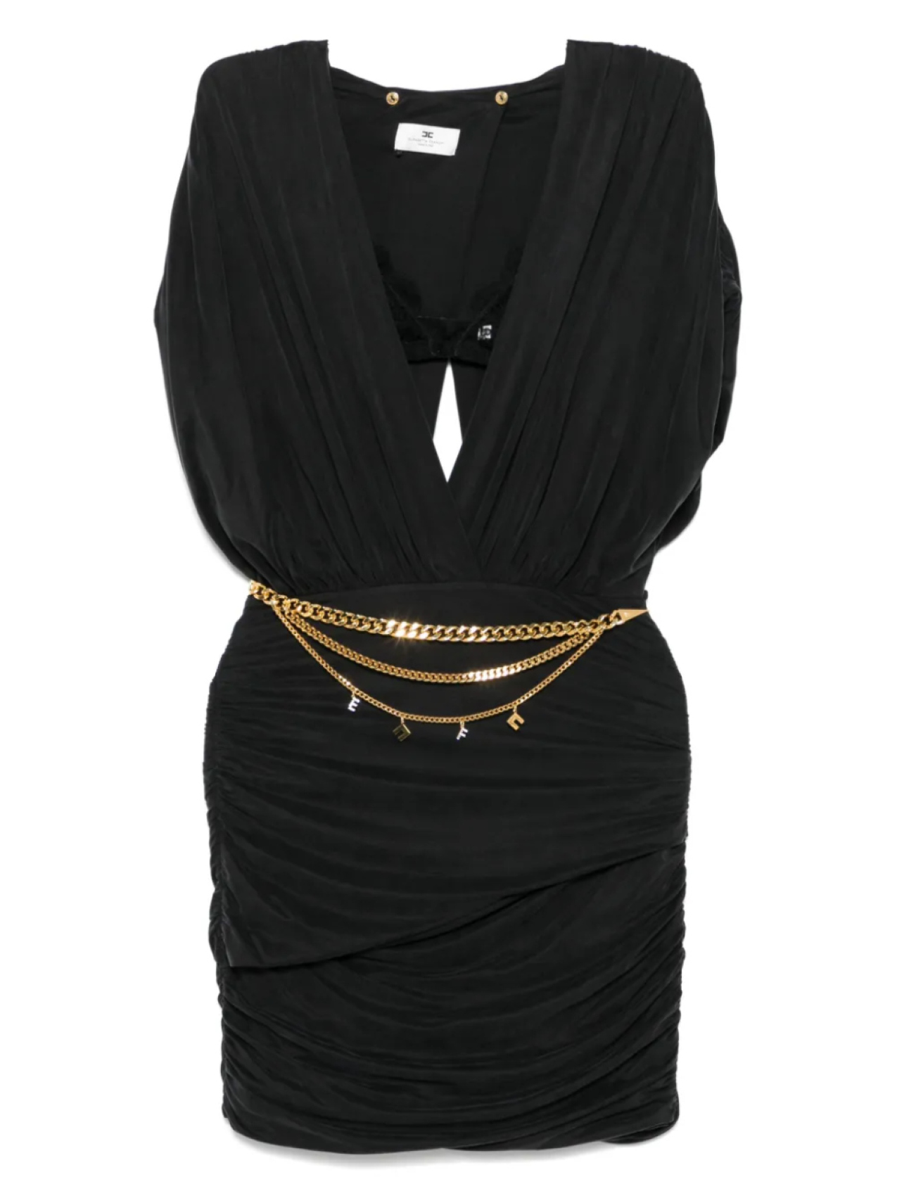 Elisabetta Franchi платье мини с вырезами, черный
Elisabetta Franchi платье мини с вырезами, черный