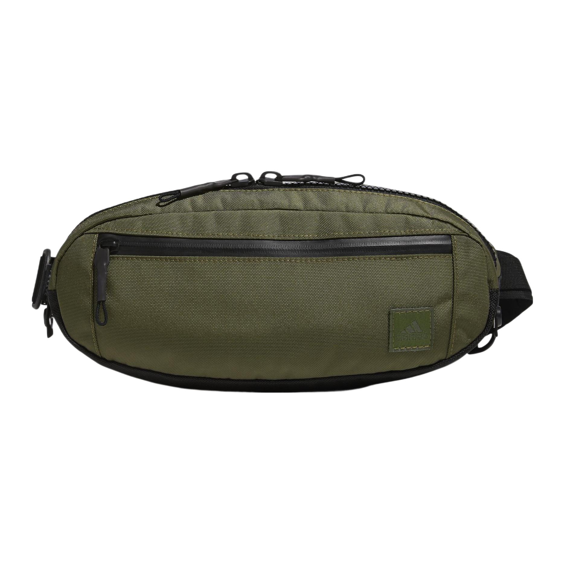 Adidas Полиамидная поясная сумка унисекс зелёная, Green
Adidas Полиамидная поясная сумка унисекс зелёная, Green