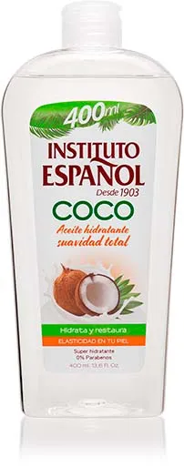 Увлажняет и восстанавливает Aceite corporal coco Instituto Español, 400 ml
Увлажняет и восстанавливает Aceite corporal coco Instituto Español, 400 ml