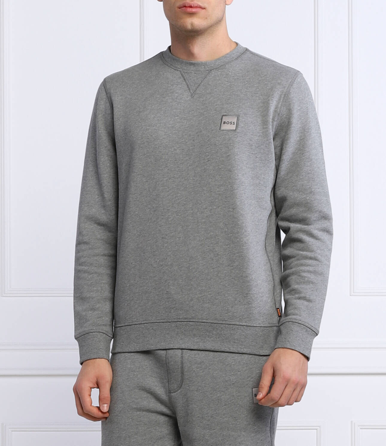 Толстовка BOSS ORANGE Westart Relaxed fit, серый
Толстовка BOSS ORANGE Westart Relaxed fit, серый