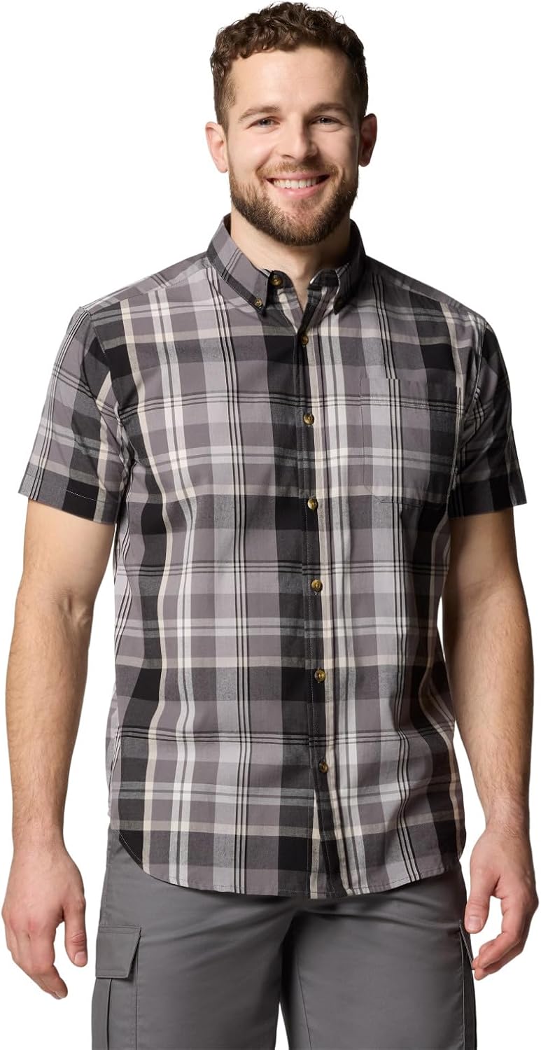 Columbia мужская рубашка Rapid Rivers II с коротким рукавом, City Grey Multi Plaid
Columbia мужская рубашка Rapid Rivers II с коротким рукавом, City Grey Multi Plaid