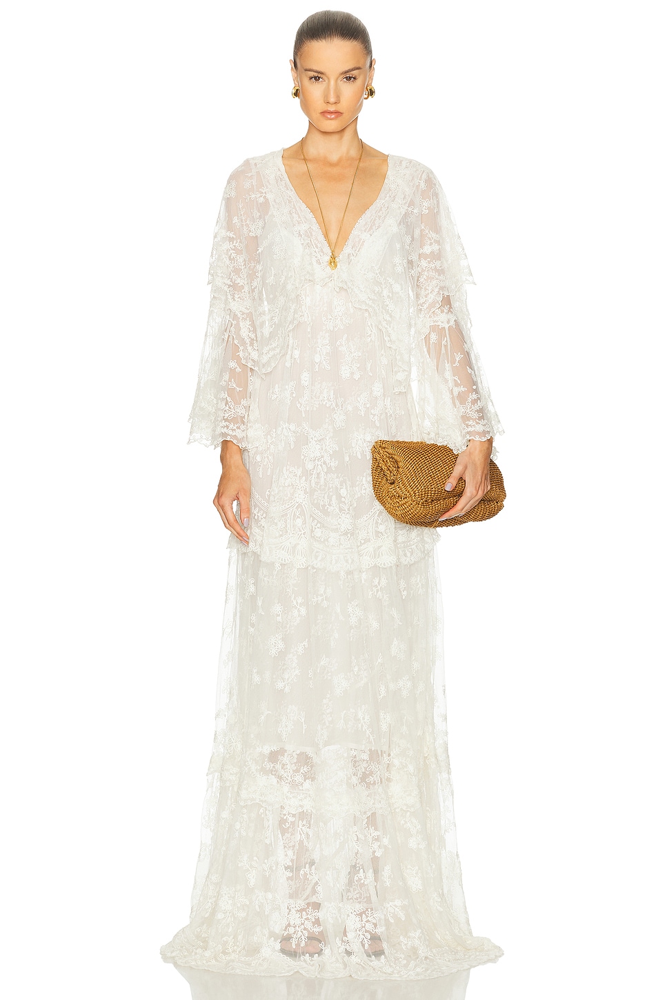 Платье Roylan Loveshackfancy, White
Платье Roylan Loveshackfancy, White