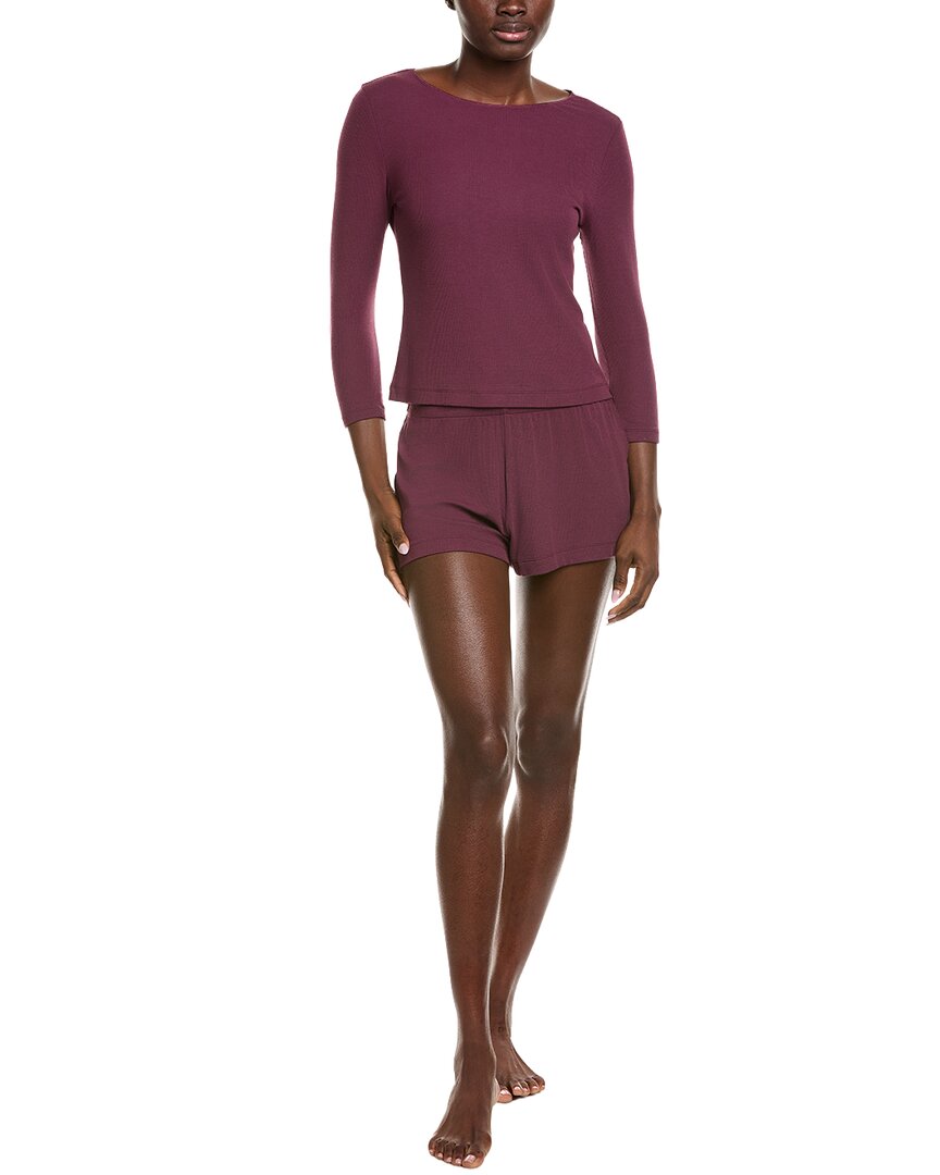 Комплект шорт Natori 2pc Rib Essentials, красный
Комплект шорт Natori 2pc Rib Essentials, красный