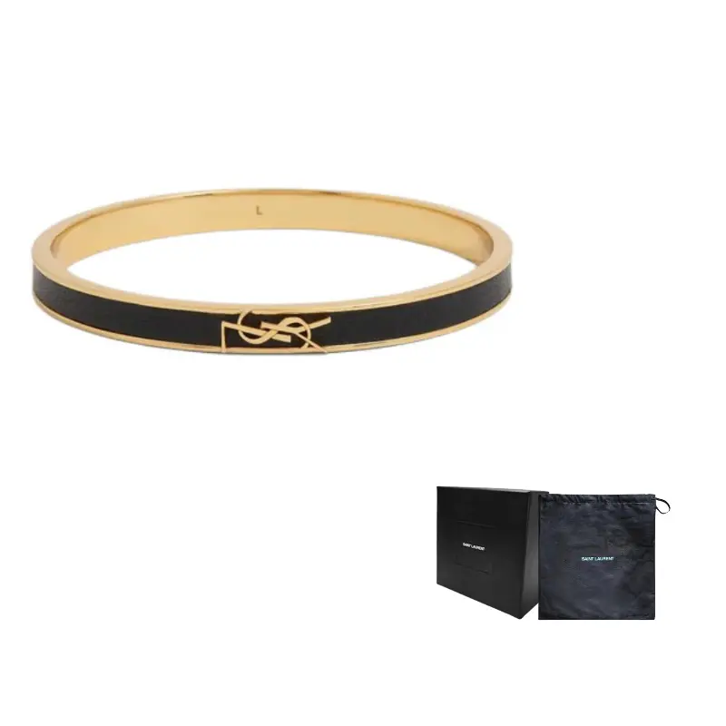 Браслет с логотипом SAINT LAURENT, черный
Браслет с логотипом SAINT LAURENT, черный