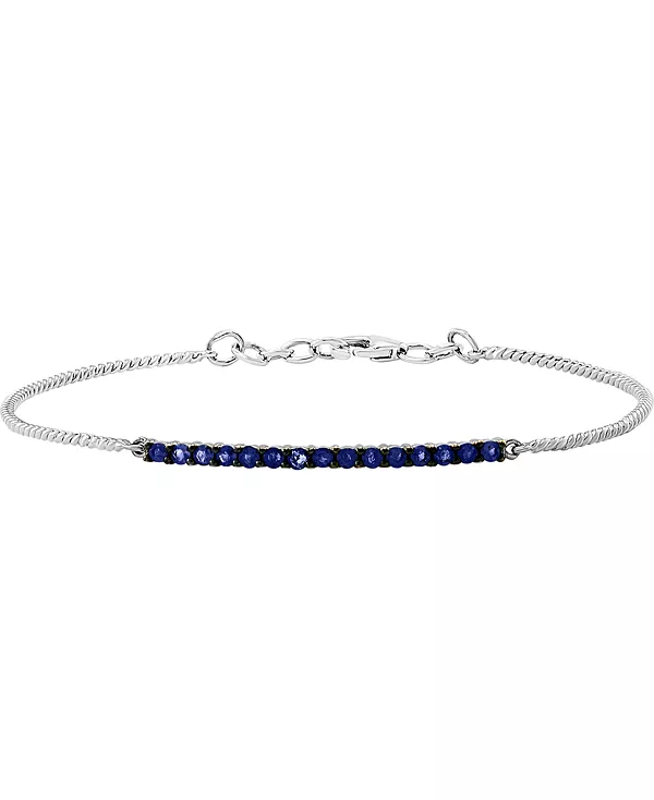 Теннисный браслет с сапфирами (5/8 карата) из 14-каратного белого золота (также с рубинами и изумрудами) Lali Jewels, sapphire
Теннисный браслет с сапфирами (5/8 карата) из 14-каратного белого золота (также с рубинами и изумрудами) Lali Jewels, sapphire
