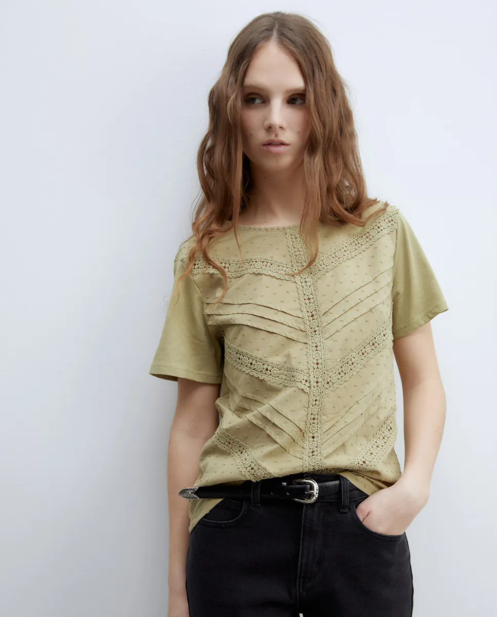 Футболка с плюметти Sfera, цвет Kaki
Футболка с плюметти Sfera, цвет Kaki