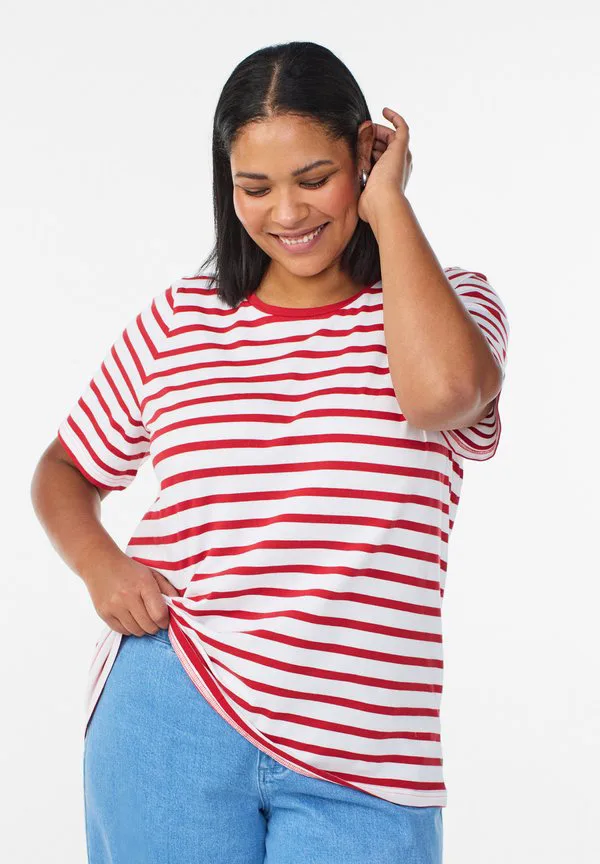 Футболка с принтом "gestreiftes" Zizzi, White W Urban Red, Белый, Футболка с принтом "gestreiftes" Zizzi, White W Urban Red
Футболка с принтом "gestreiftes" Zizzi, White W Urban Red, Белый, Футболка с принтом "gestreiftes" Zizzi, White W Urban Red