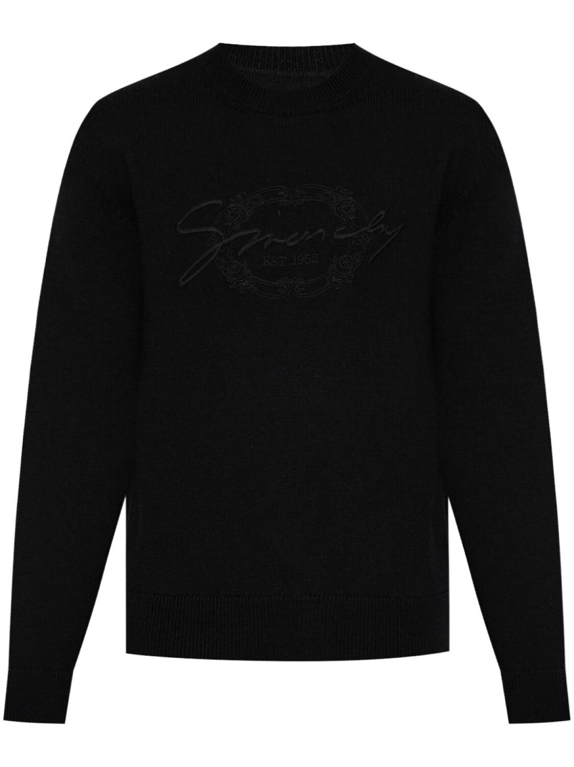 Джемпер с вышитым логотипом Givenchy, черный
Джемпер с вышитым логотипом Givenchy, черный