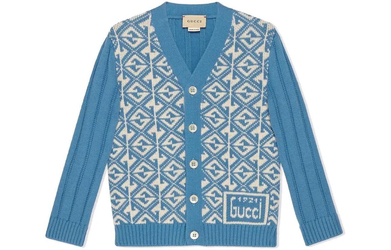 Детский кардиган Gucci, голубой
Детский кардиган Gucci, голубой