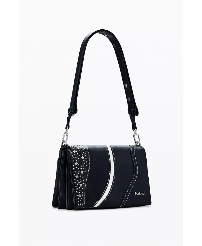 Женская маленькая сумка через плечо с заклепками Desigual, черный
Женская маленькая сумка через плечо с заклепками Desigual, черный