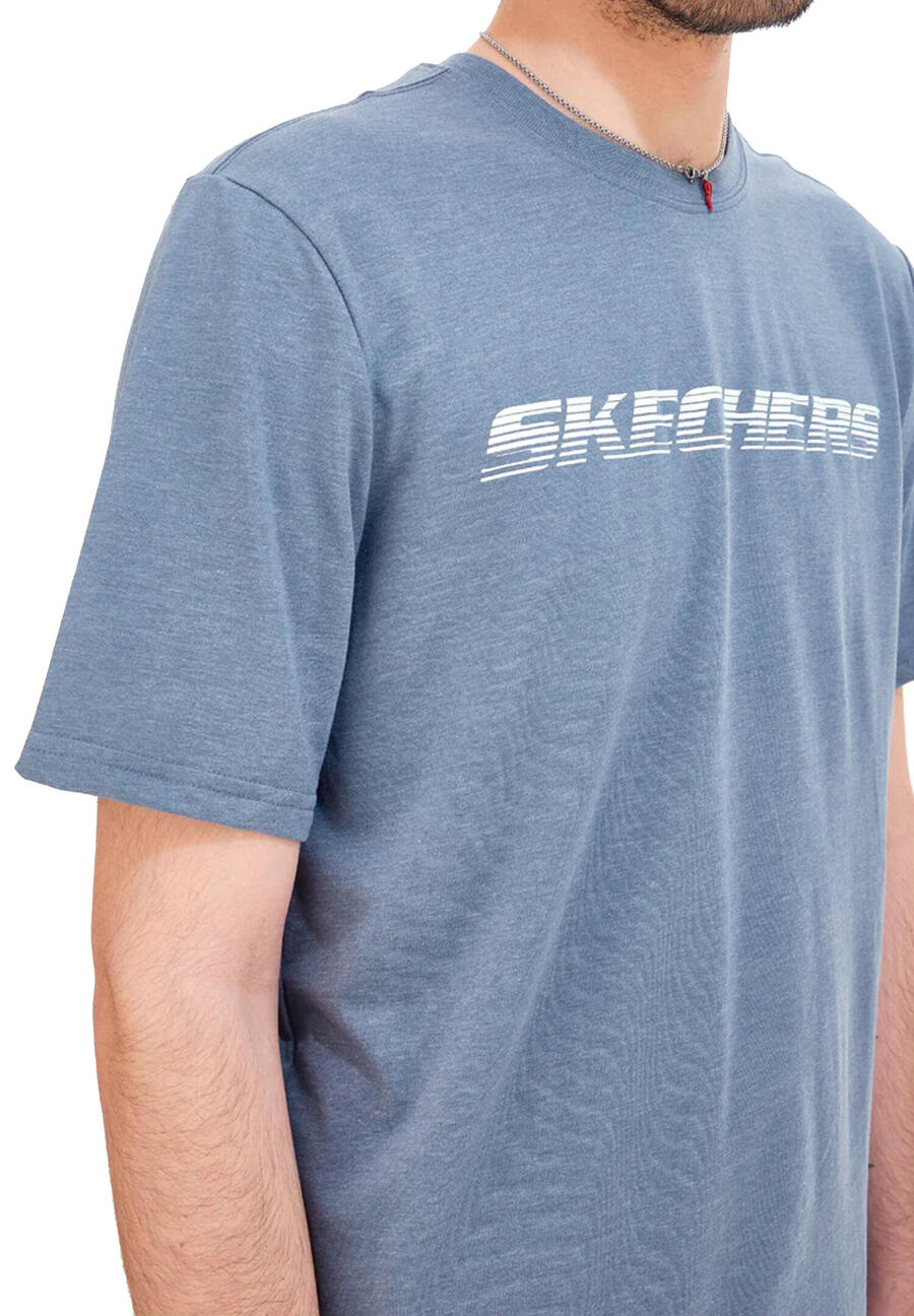Футболка Skechers MEN'S MOTION TEE, мужская футболка MTS367 113 BLGY, синяя
Футболка Skechers MEN'S MOTION TEE, мужская футболка MTS367 113 BLGY, синяя