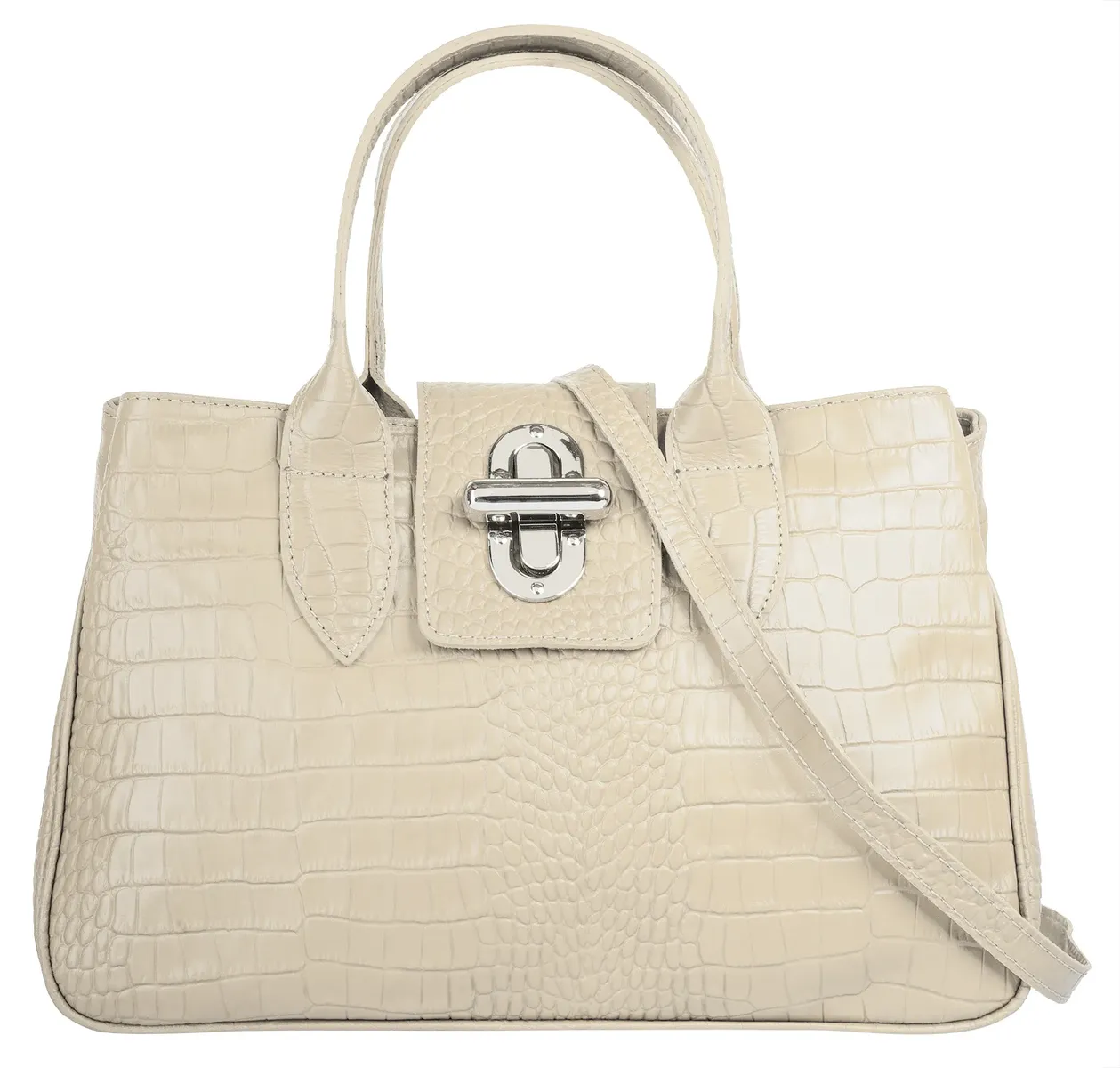 Сумка с ручкой Cluty, натуральная кожа, производство Италия, бежевый
Сумка с ручкой Cluty, натуральная кожа, производство Италия, бежевый