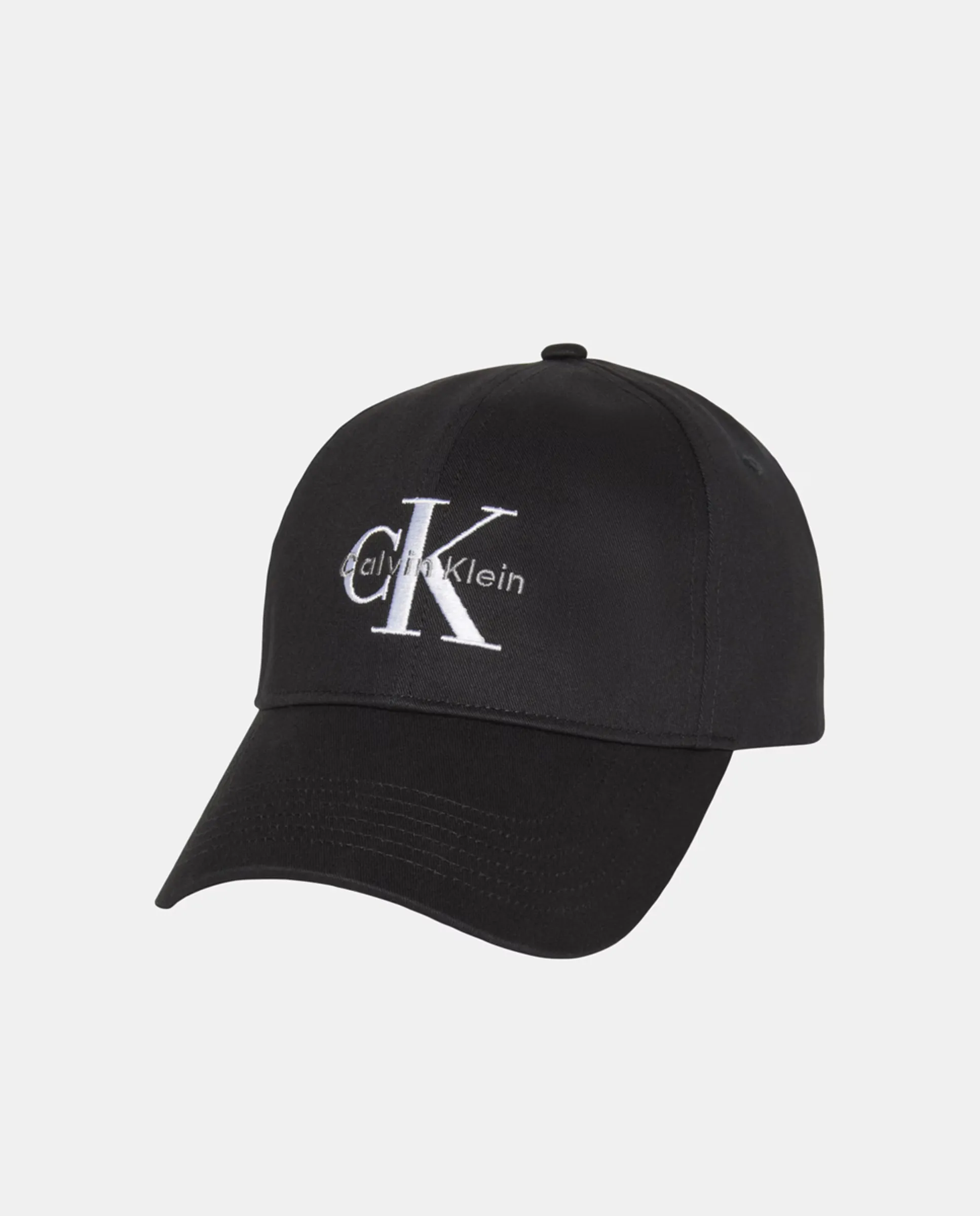 Черная кепка с монограммой Calvin Klein, черный
Черная кепка с монограммой Calvin Klein, черный