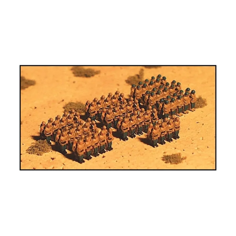 Немецкая стрелковая рота, WWII Micro Armour - Germany - Infantry and Cavalry (1:285)
Немецкая стрелковая рота, WWII Micro Armour - Germany - Infantry and Cavalry (1:285)