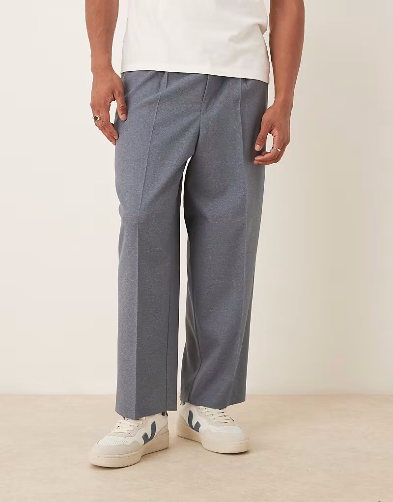 Брюки-бочонки синего цвета Asos Design
Брюки-бочонки синего цвета Asos Design