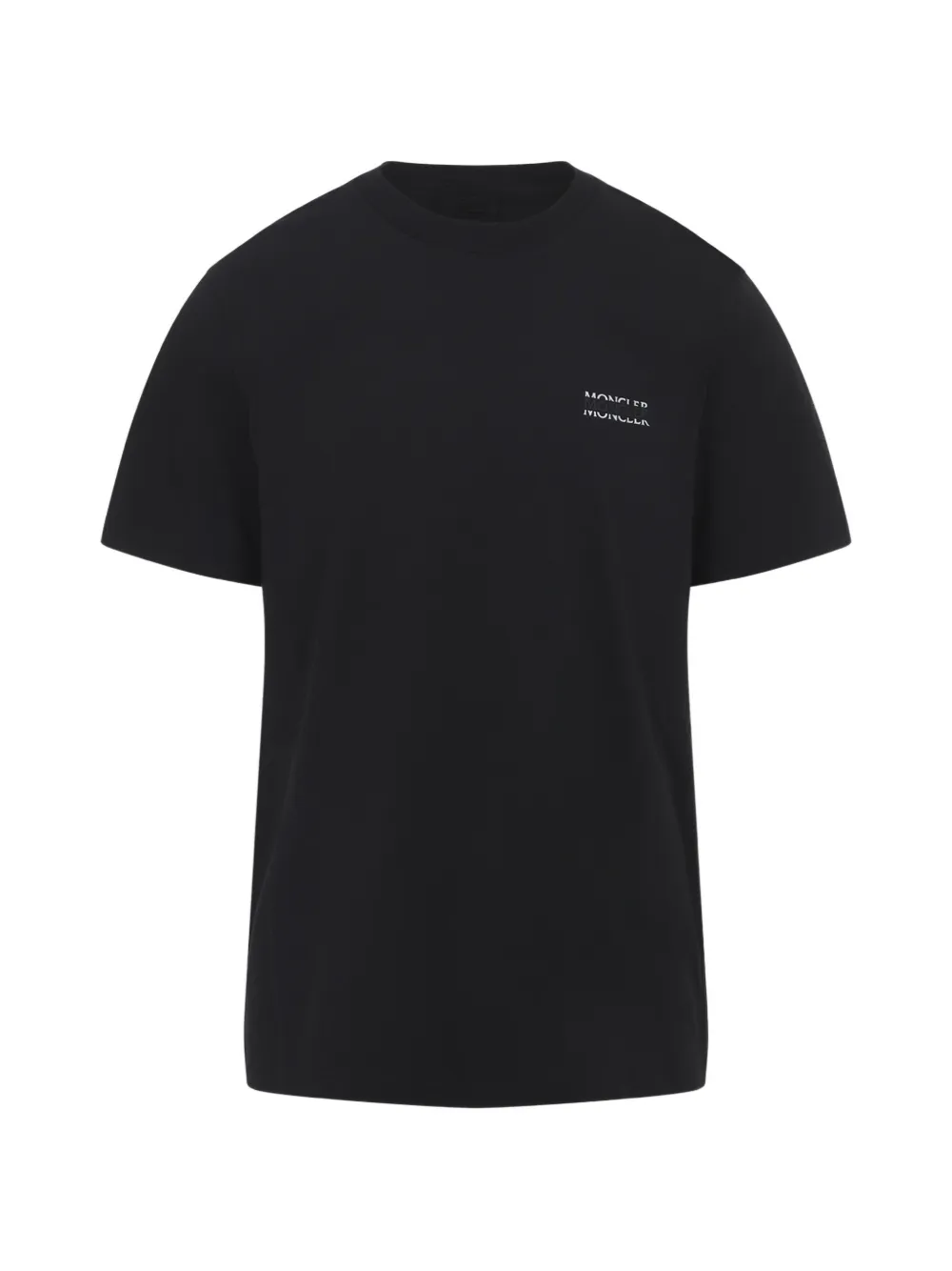 Хлопковая футболка с логотипом Moncler, черный
Хлопковая футболка с логотипом Moncler, черный
