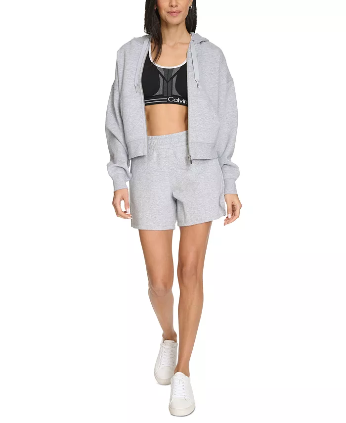 Женские миди-шорты со сборкой на талии Calvin Klein, серебряный
Женские миди-шорты со сборкой на талии Calvin Klein, серебряный