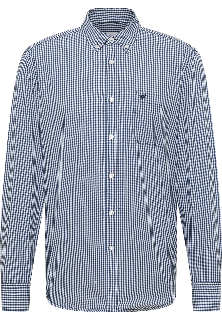 Рубашка на пуговицах классического кроя MUSTANG Chester, синий
Рубашка на пуговицах классического кроя MUSTANG Chester, синий