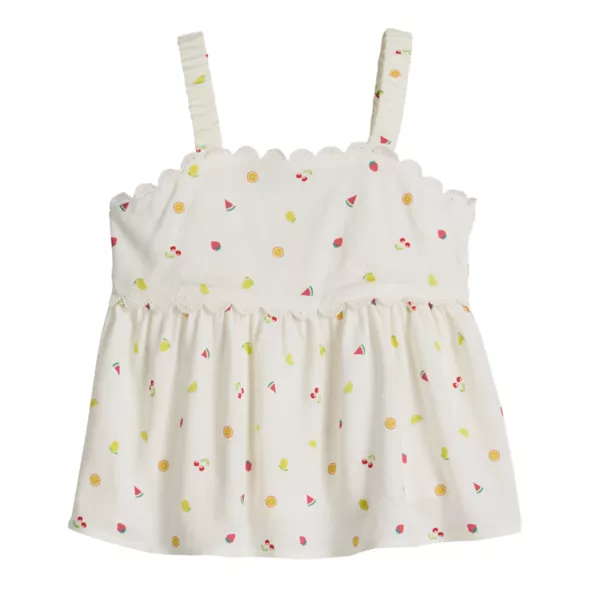 Детский топ с вырезом на спине без рукавов для девочек 7-16 лет Self Esteem, цвет ivory fruit
Детский топ с вырезом на спине без рукавов для девочек 7-16 лет Self Esteem, цвет ivory fruit