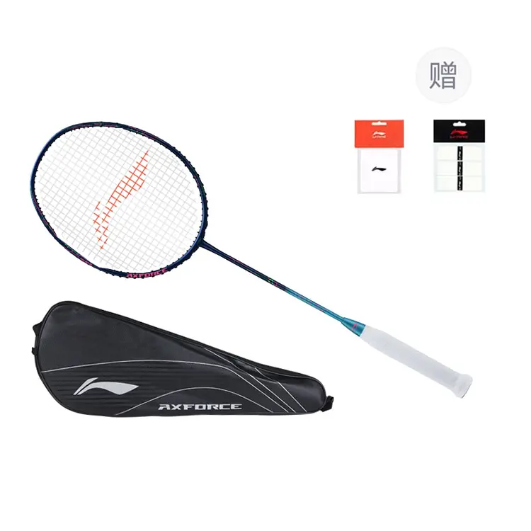 LINING Thunder 50 Full Carbon бадминтонная ракетка атакующего типа с утяжеленной головкой, жестким стержнем, верхний класс 675mm blue green
LINING Thunder 50 Full Carbon бадминтонная ракетка атакующего типа с утяжеленной головкой, жестким стержнем, верхний класс 675mm blue green