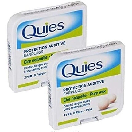 Беруши из натурального воска Quies Boules, 8 пар — упаковка из 2 шт. Bestope
Беруши из натурального воска Quies Boules, 8 пар — упаковка из 2 шт. Bestope