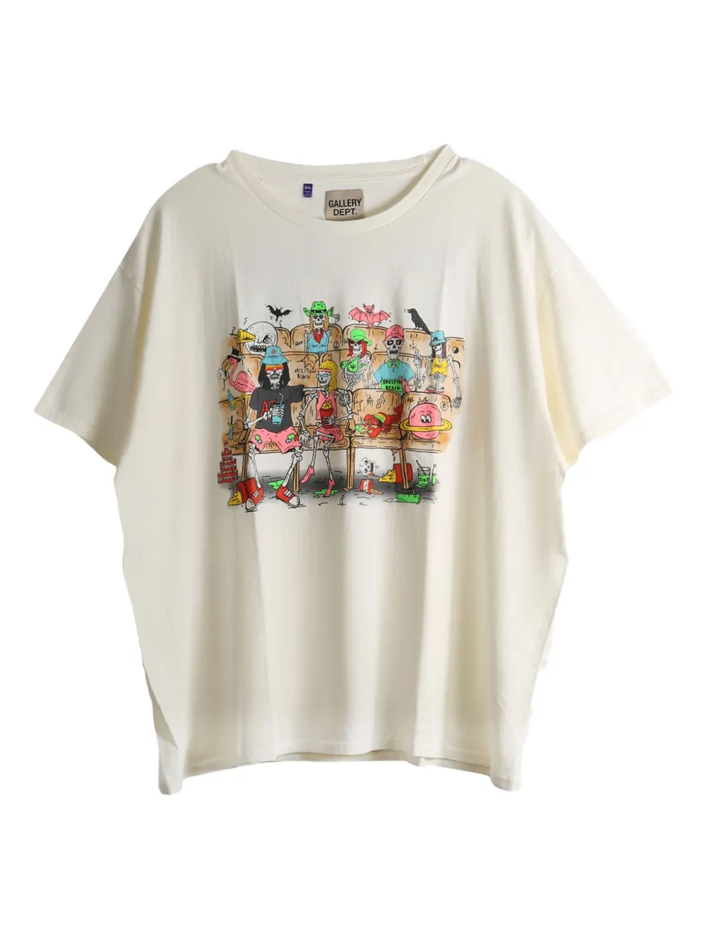 Футболка театра Skeleton Beach GALLERY DEPT., белый
Футболка театра Skeleton Beach GALLERY DEPT., белый