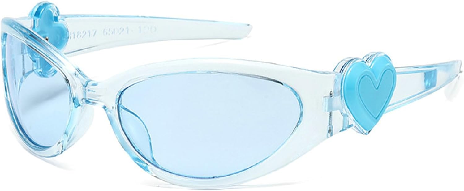 Ретро-солнцезащитные очки в стиле Y2K, овальные, женские, модные, в форме сердца, спортивные, популярные, «кошачий глаз», женские коричневые солнцезащитные очки mincl, C6
Ретро-солнцезащитные очки в стиле Y2K, овальные, женские, модные, в форме сердца, спортивные, популярные, «кошачий глаз», женские коричневые солнцезащитные очки mincl, C6