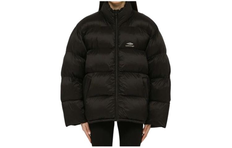 Куртка унисекс черная Balenciaga, черный 
Куртка унисекс черная Balenciaga, черный