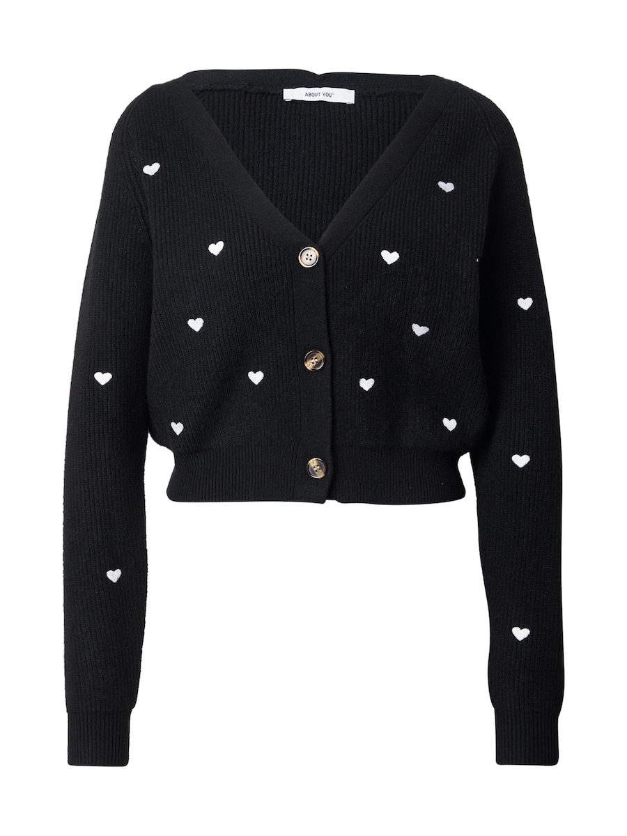 Вязаный кардиган ABOUT YOU Lana, черный
Вязаный кардиган ABOUT YOU Lana, черный