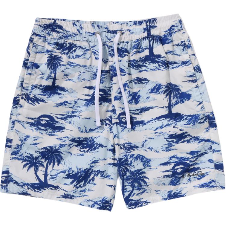 Шорты пляжные Bape Palm Tree Camo Relaxed Fit A BATHING APE, синий
Шорты пляжные Bape Palm Tree Camo Relaxed Fit A BATHING APE, синий