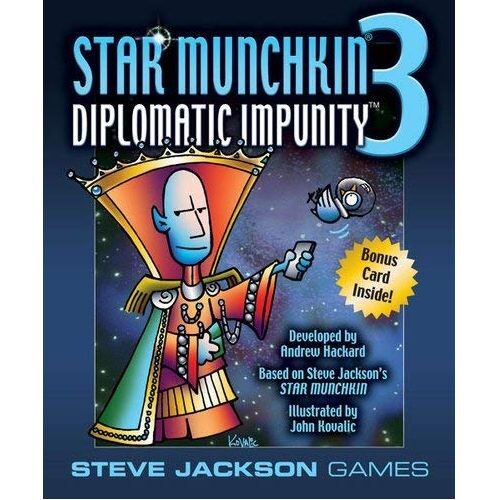 Настольная игра Star Munchkin 3: Diplomatic Impunity Steve Jackson Games
Настольная игра Star Munchkin 3: Diplomatic Impunity Steve Jackson Games