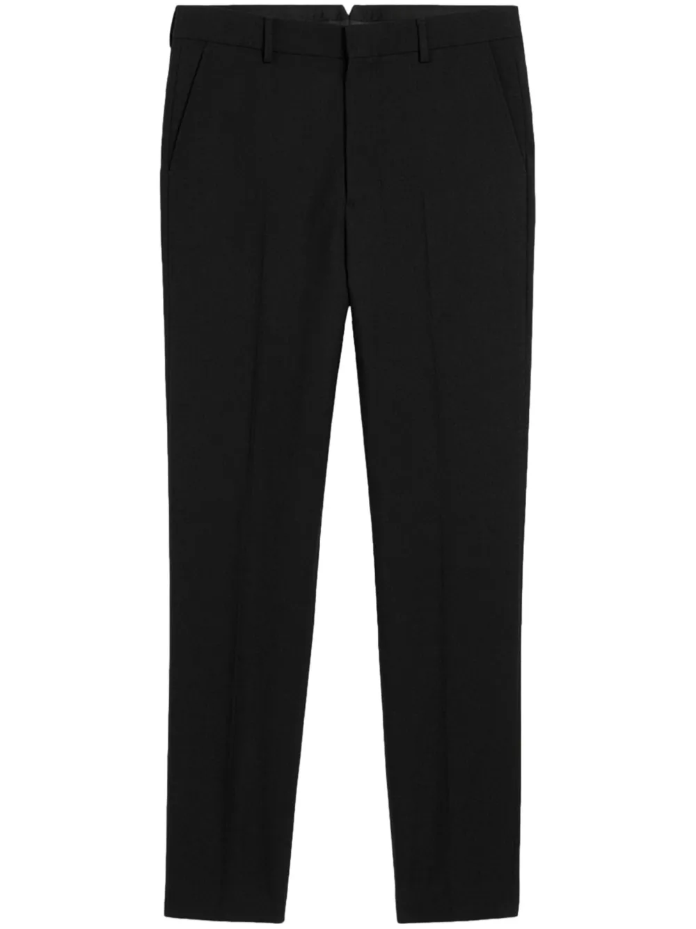 Шерстяные брюки Cigarette строгого кроя AMI Paris, черный
Шерстяные брюки Cigarette строгого кроя AMI Paris, черный