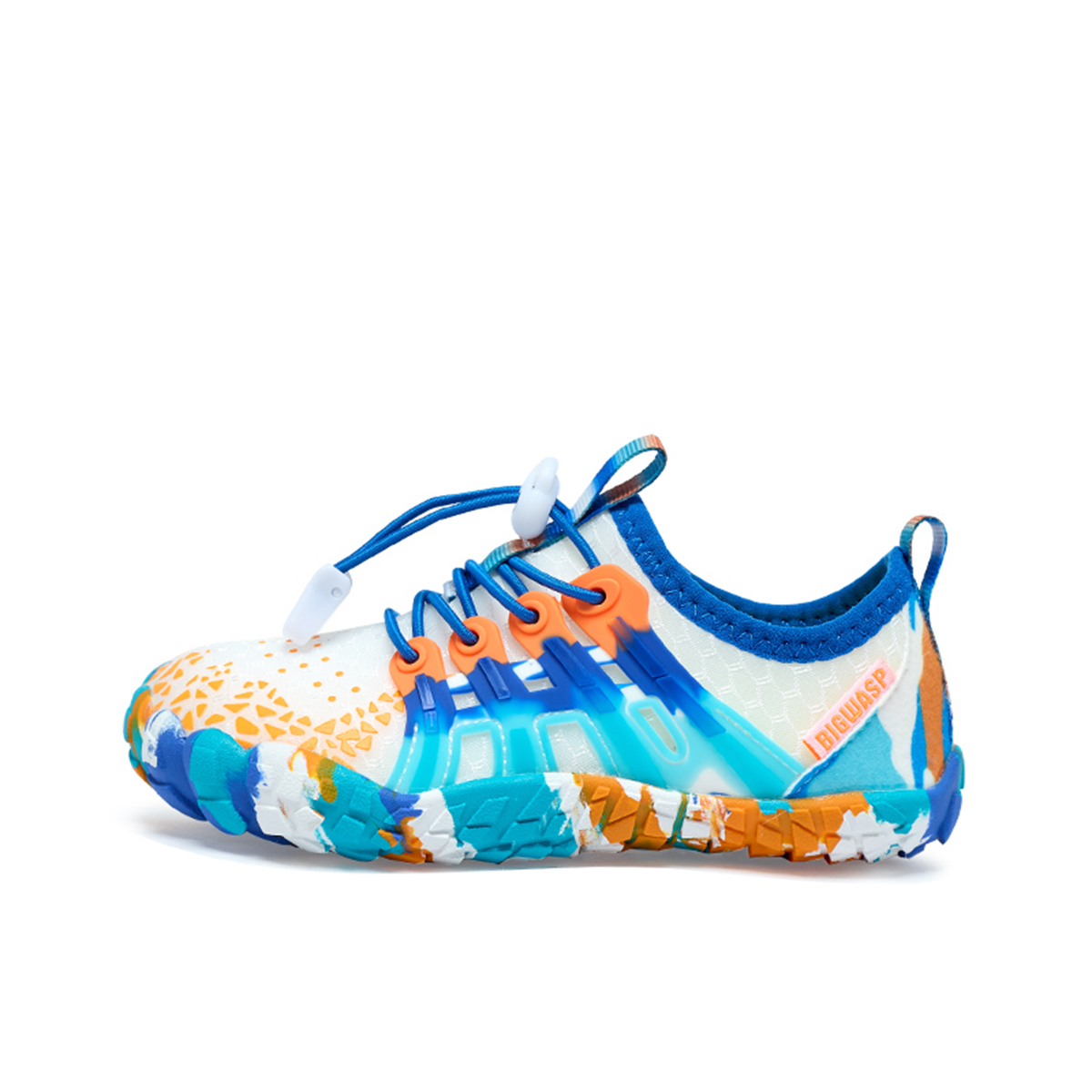 Дышащие, быстросохнущие, легкие, амортизирующие, нескользящие, низкие детские кроссовки для активного отдыха BIG WASP, аква
Дышащие, быстросохнущие, легкие, амортизирующие, нескользящие, низкие детские кроссовки для активного отдыха BIG WASP, аква